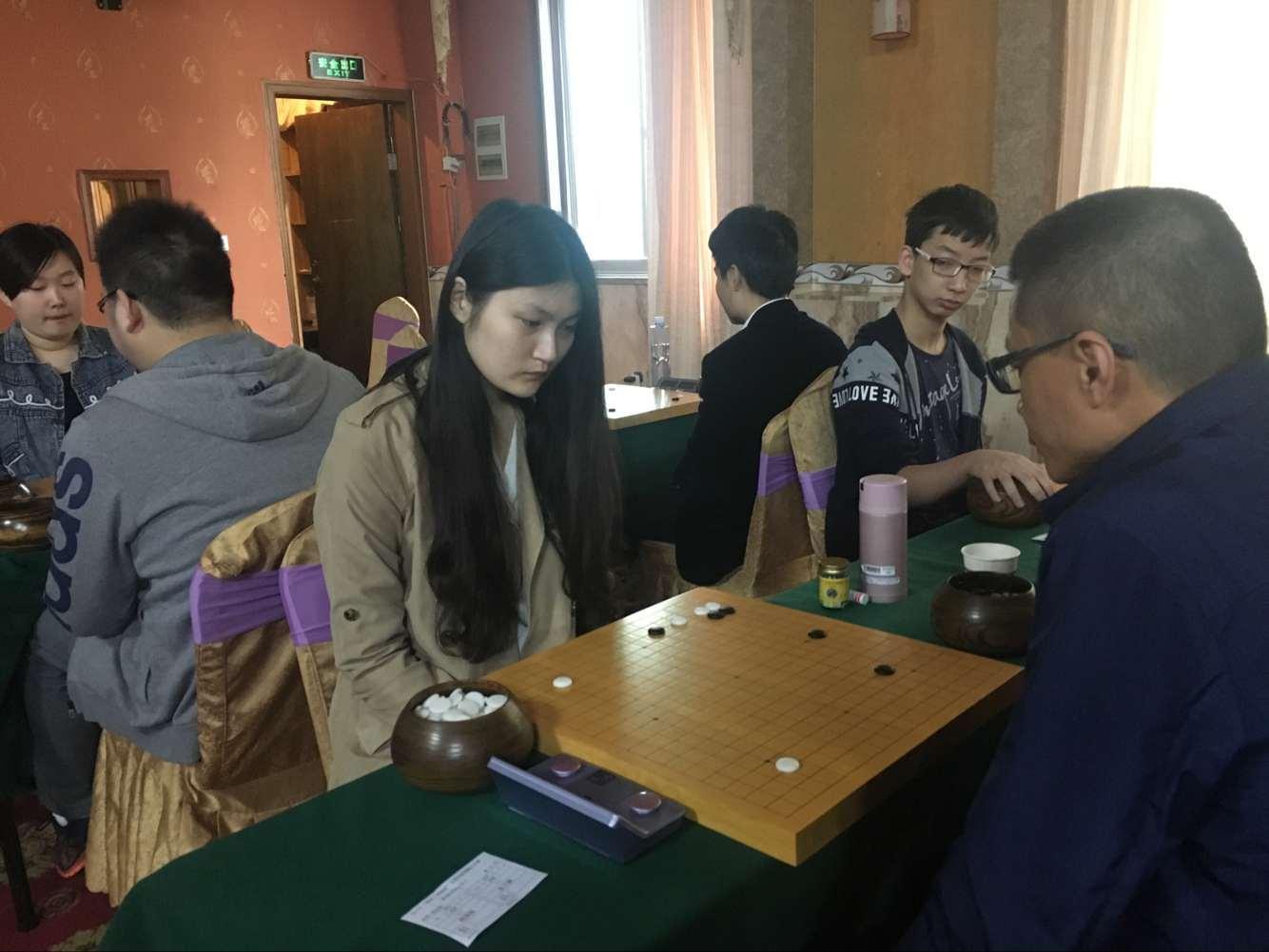 一波女棋手风采:丽水清韵杯全国业余围棋公开赛