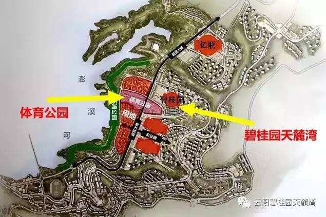 云阳北部新区规划图解图片