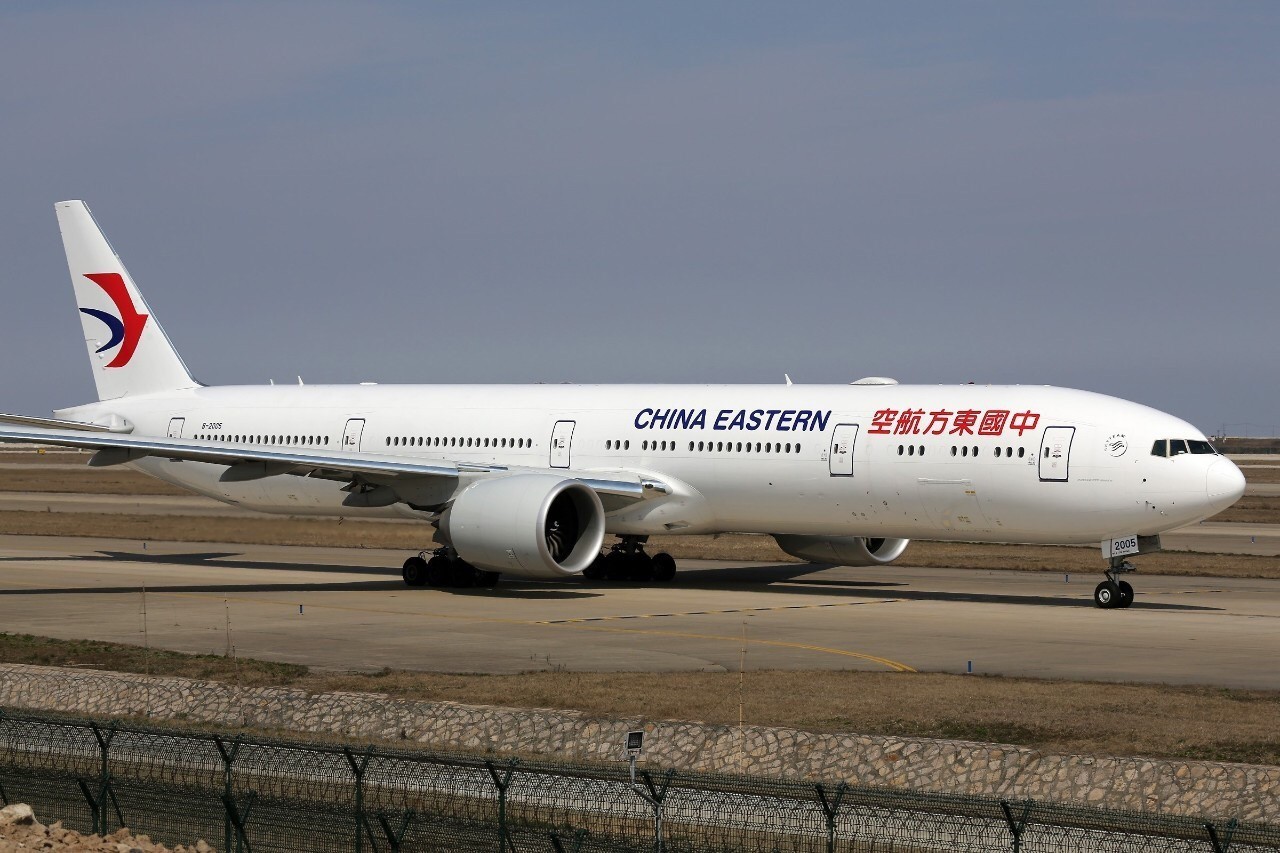 東航旗艦777-300er,如今是中美航線的主力軍!