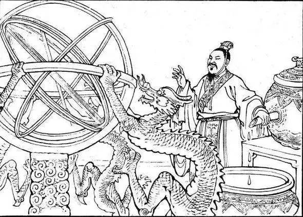 东汉时期,古人对太空的探索达到顶峰——张衡发明浑天仪,上有二十八