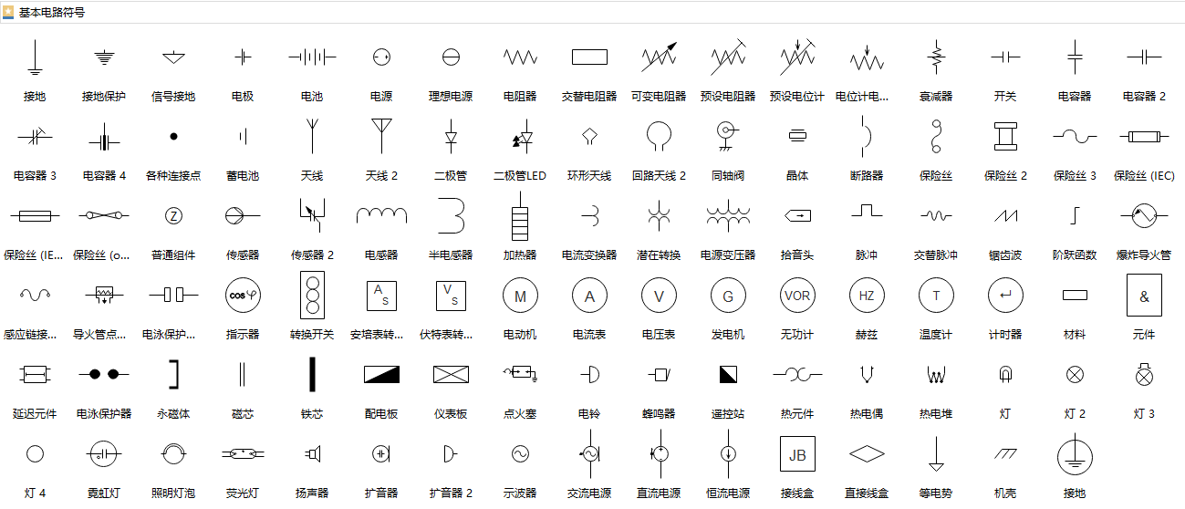 旋转设备和机械功能: 限定符号: 维护符号: 图和表: 传输路径