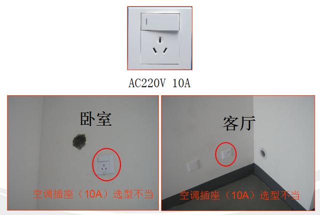 空调插座位置示意图图片