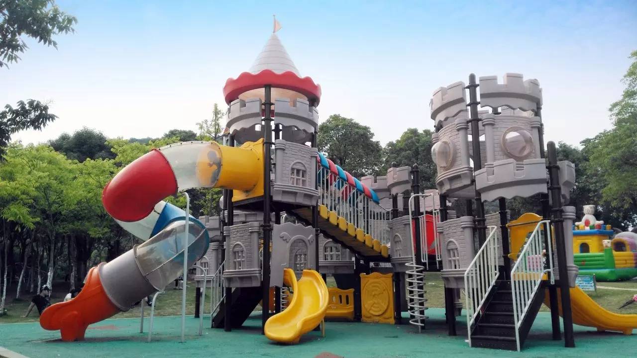 渝北中央公园儿童乐园图片