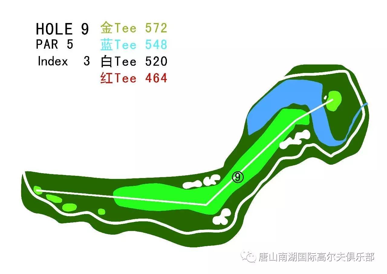 高尔夫球场示意图图片