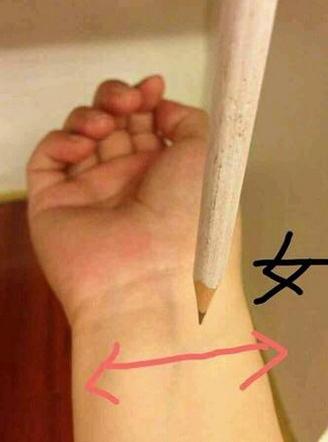 筷子测男女图片