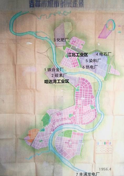 吉林市东山新城规划图图片