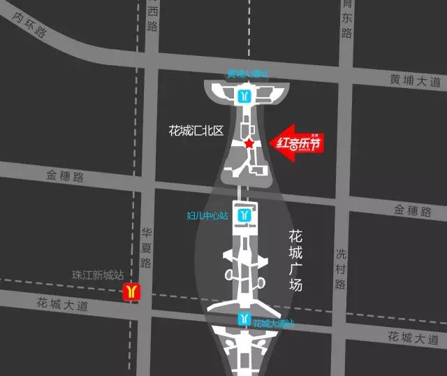 花城汇地下停车场地图图片