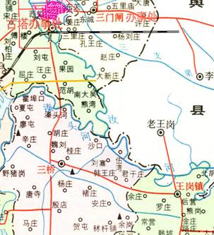 汝河地图图片