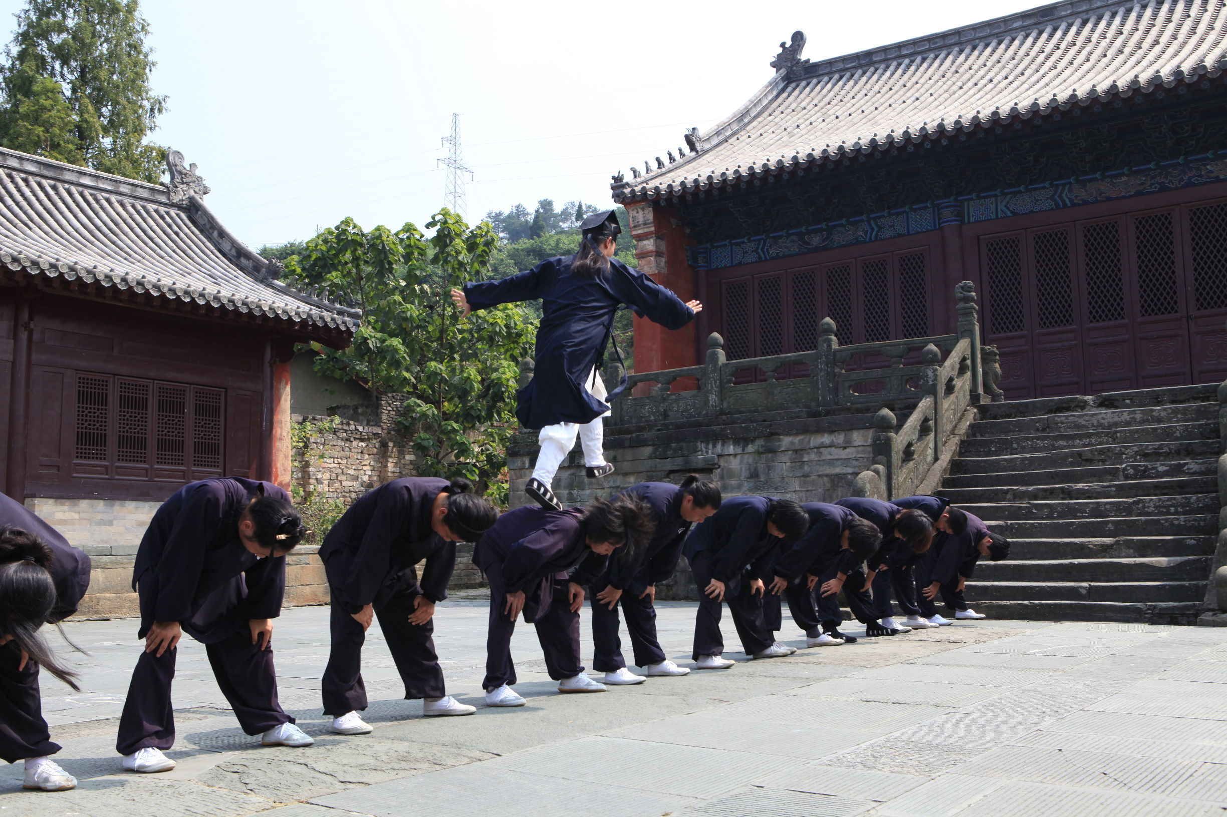 武當輕功第一人陳師行武當輕功