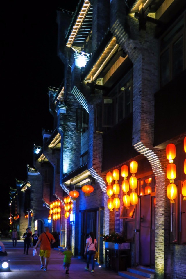 桂林王城夜景图片