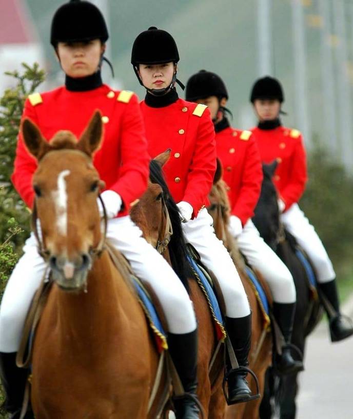 阿尔山女骑警图片图片