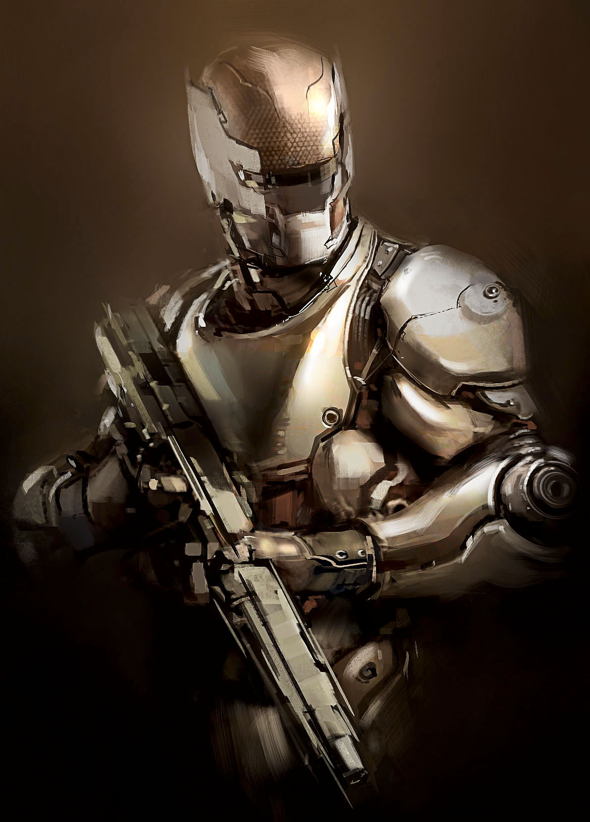 人形装甲,未来战场上人类必不可少的防护武器