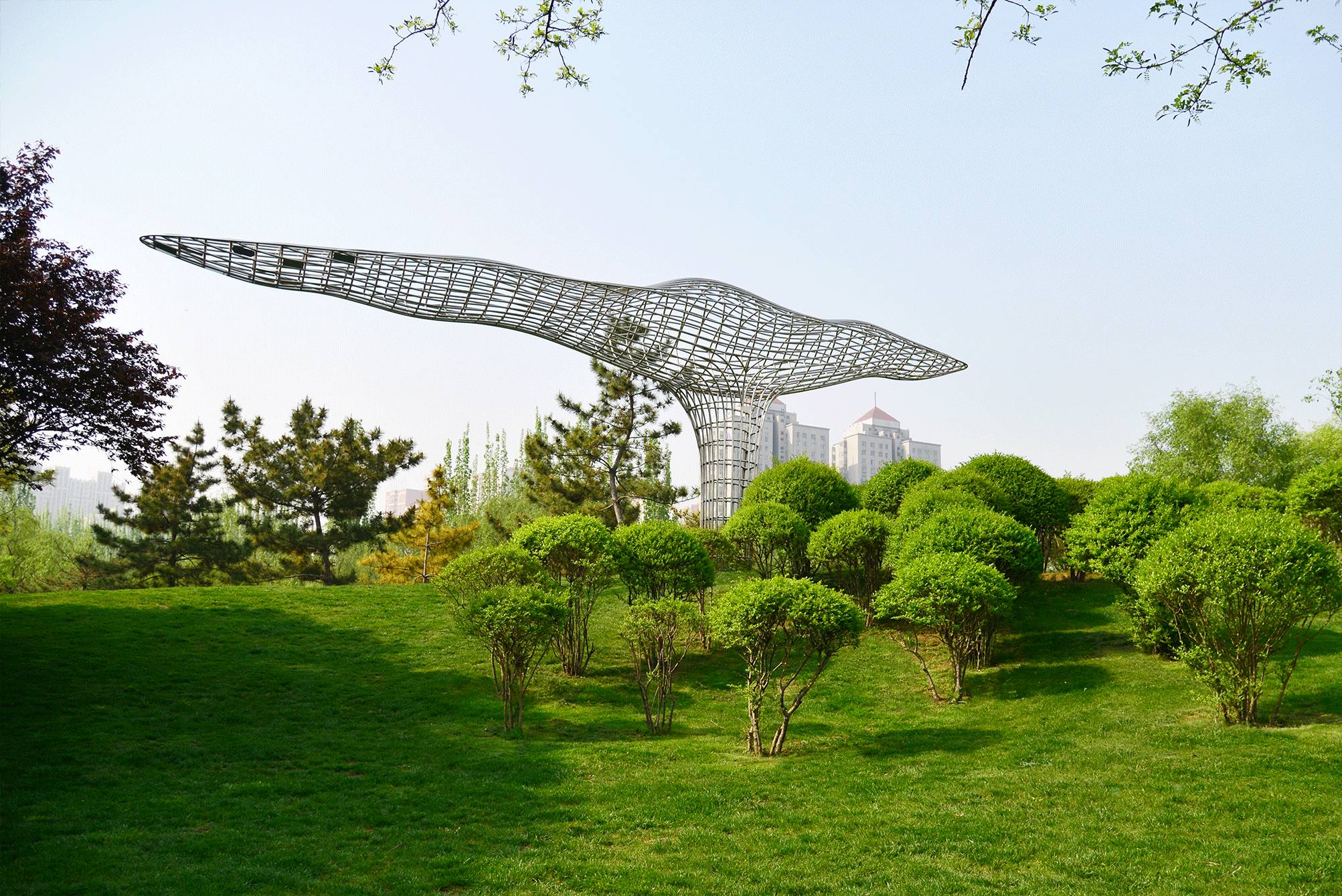 郑州之林雕塑图片