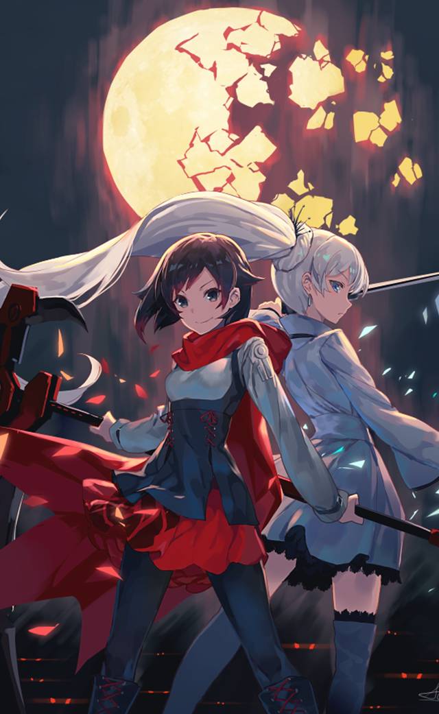 动漫人物手机端壁纸 · rwby