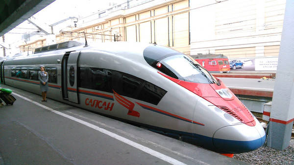莫斯科-喀山高铁图片