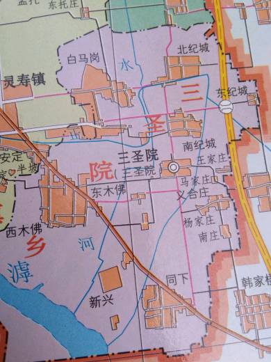 灵寿县城地图高清全图图片