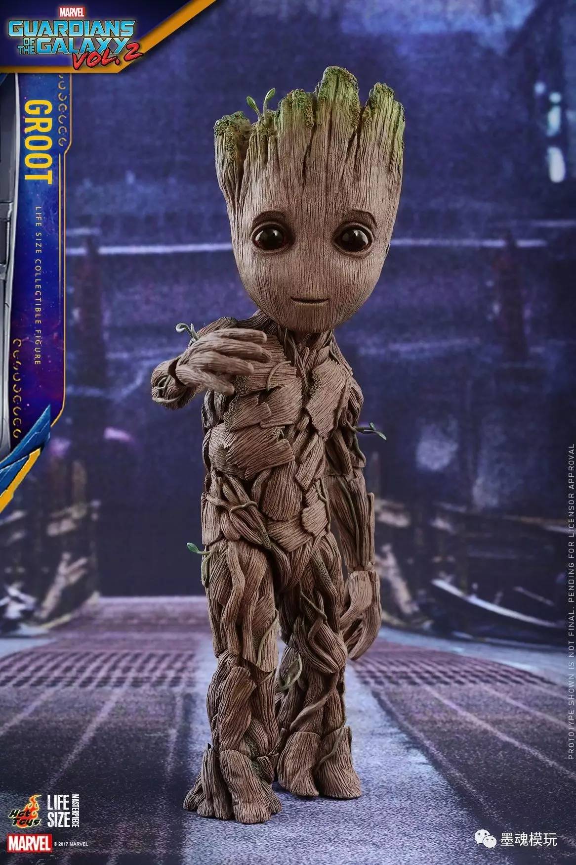 hthottoys11全比例lms004银河护卫队2小树人格鲁特groot