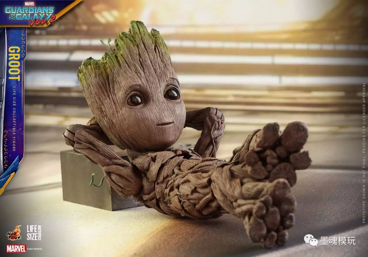 hthottoys11全比例lms004银河护卫队2小树人格鲁特groot