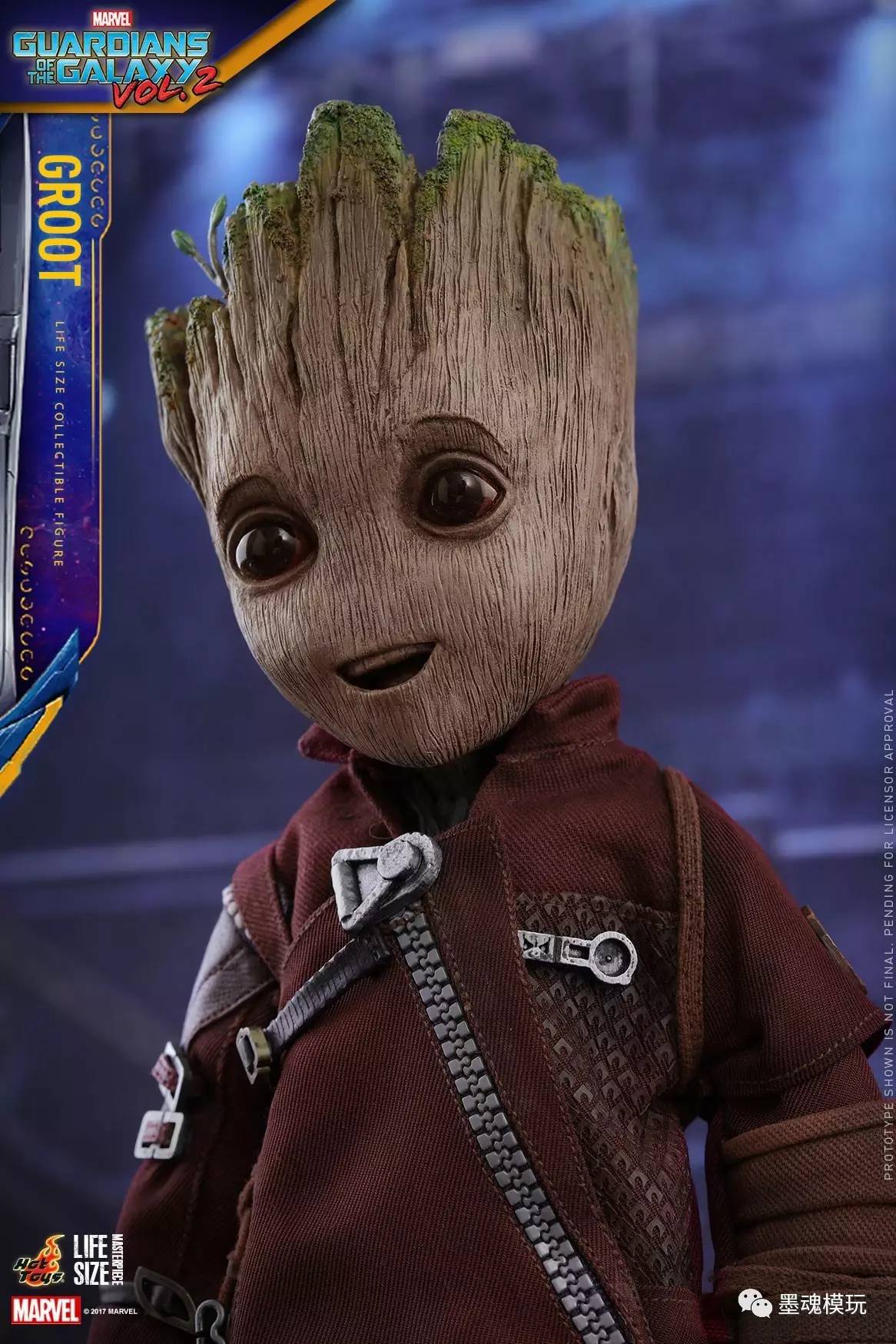 hthottoys11全比例lms004银河护卫队2小树人格鲁特groot