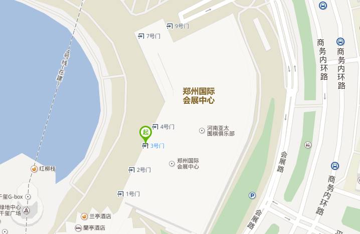 郑州国际会展中心地图图片