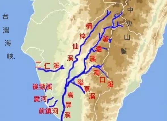 台湾淡水河地图图片