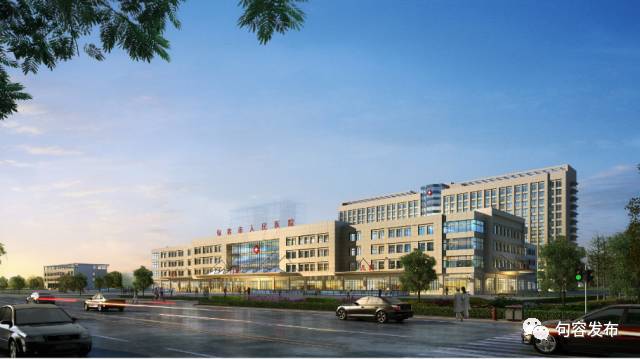 异地新建市第四人民医院今日投入使用市人民医院项目已完成总工程35