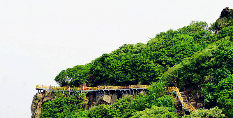 雲臺山國家森林公園民主路老街圖片作者:@東湖閒人抗日山風景區大伊山