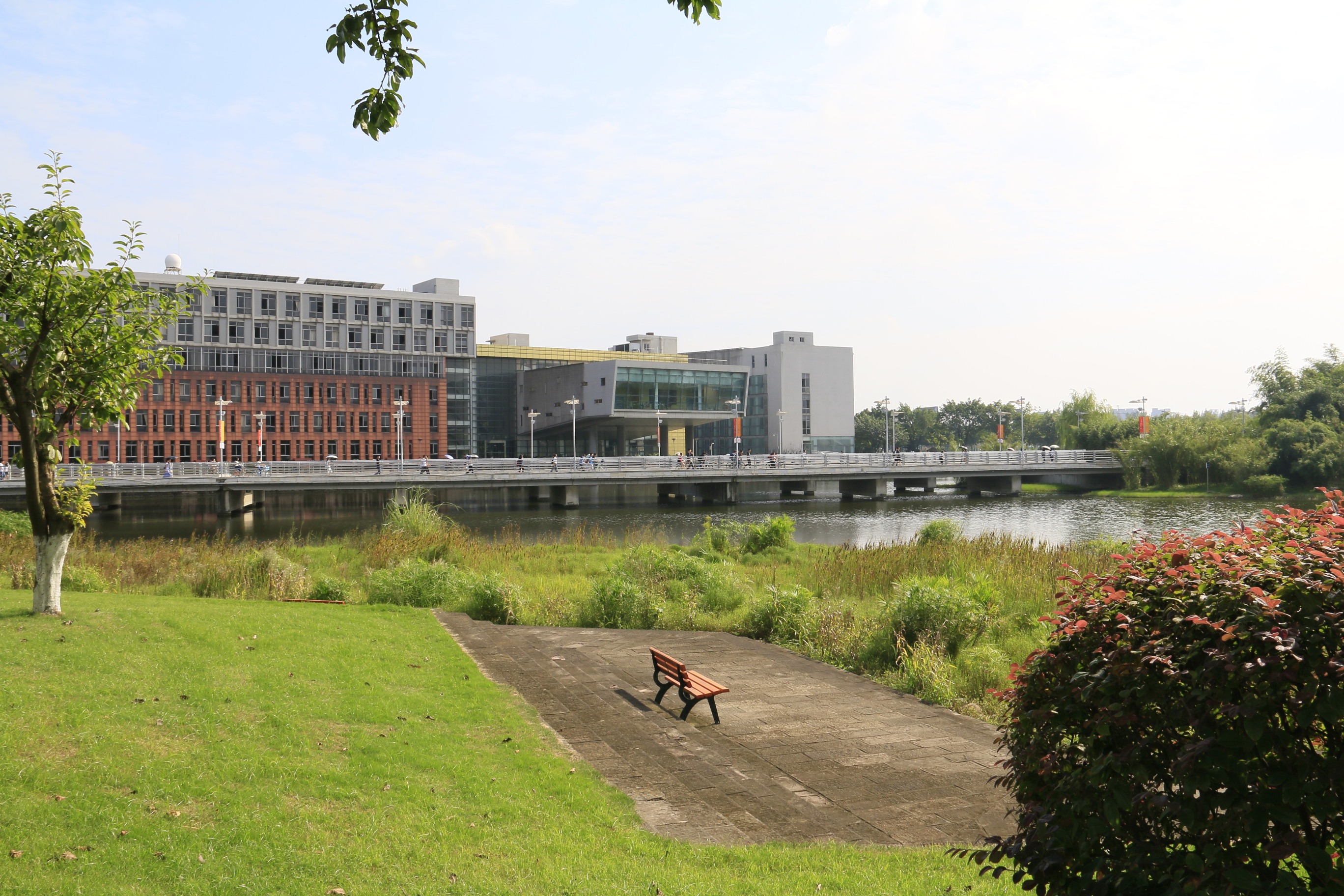 四川大学江安校区长桥四川大学江安校区四川大学江安校区园林风采四川