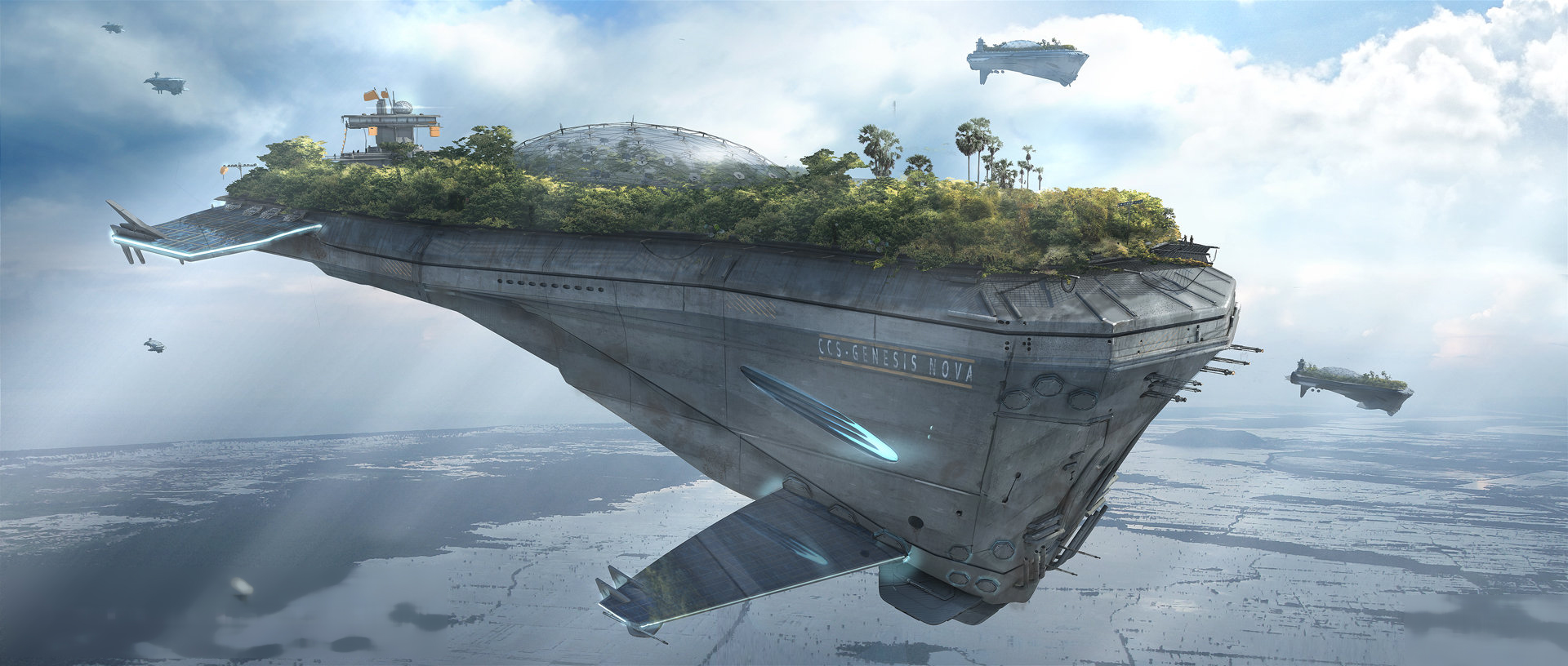 未来世界体型庞大的宇宙战舰,会不会是一切敌人的梦魔?
