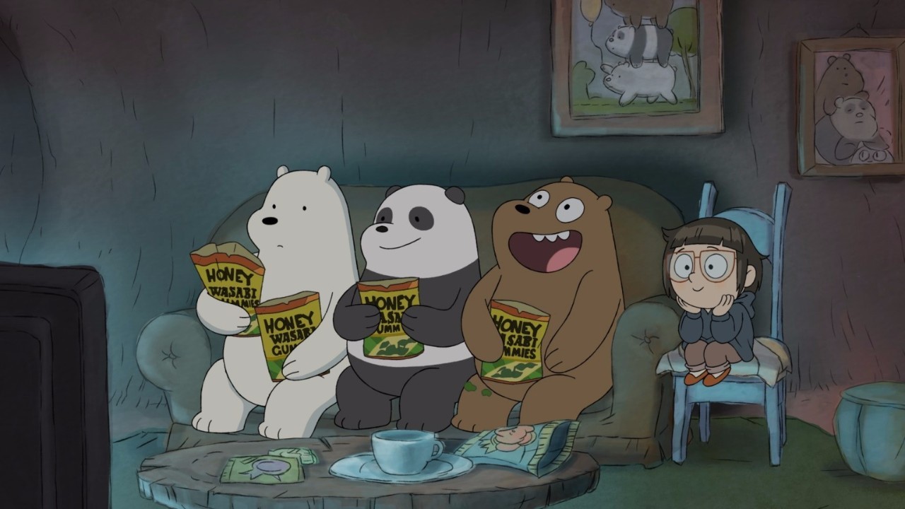 黑熊白熊动画片图片