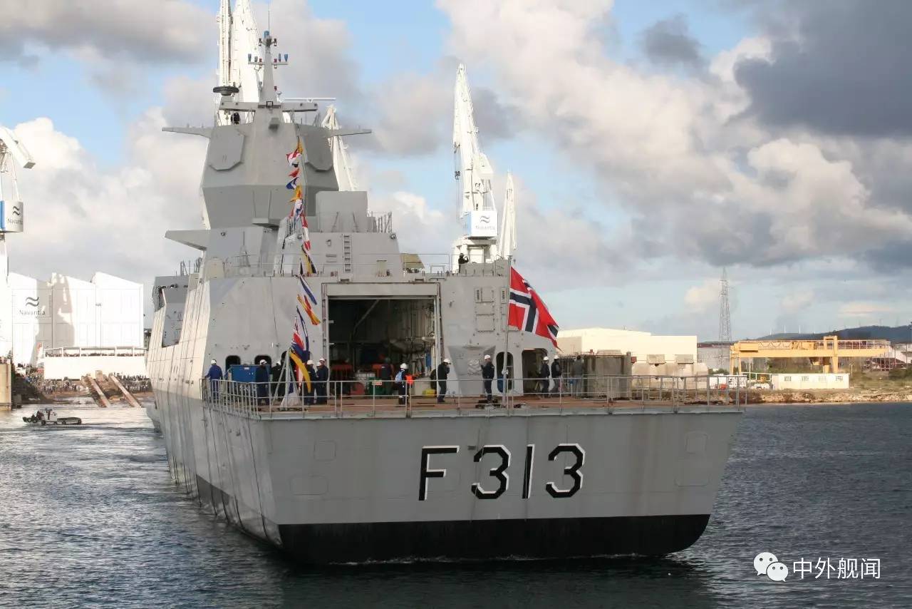 【今日舰图】挪威皇家海军英斯塔号护卫舰