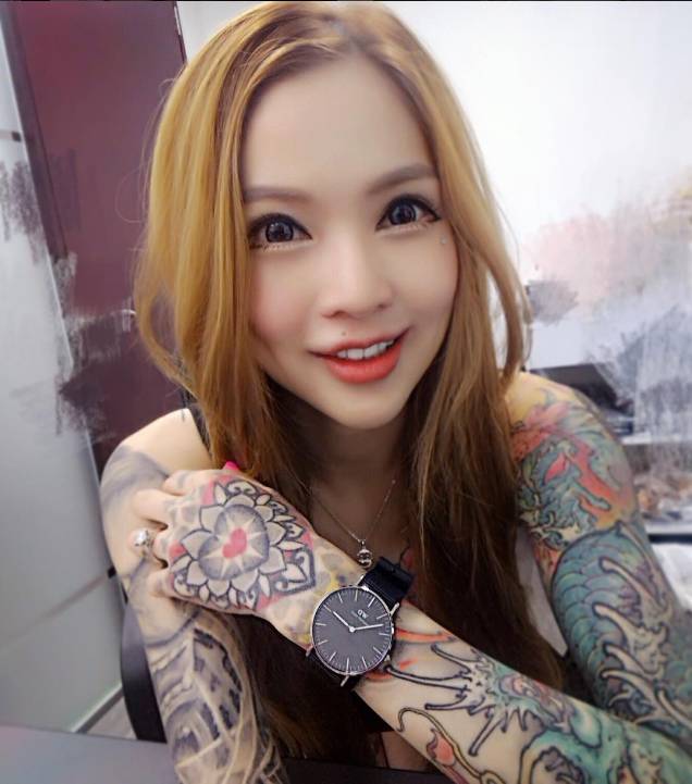 纹身丨在纹身界女纹身师一直是一道靓丽而耀眼的光芒