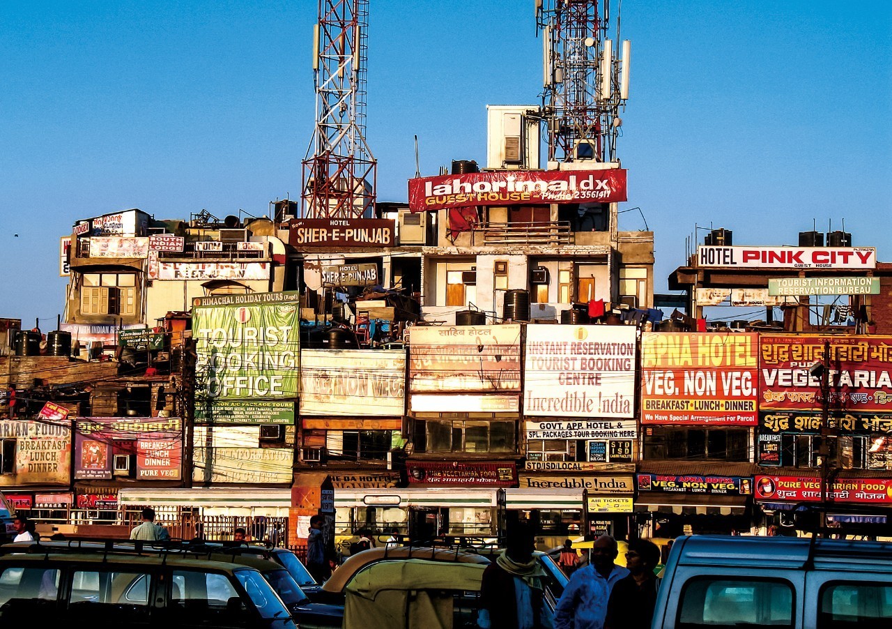 印度新德里城区图片图片