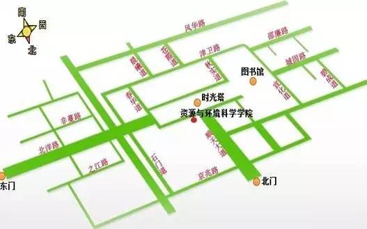 (2)交通方式:石家庄火车站至河北师范大学①出租车:火车站至河北师大