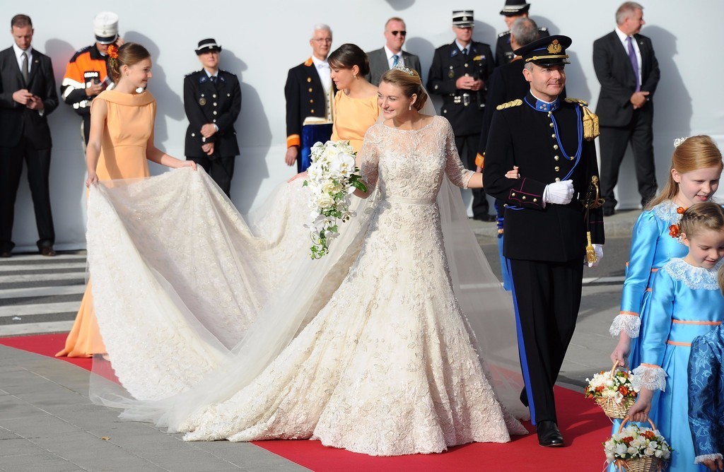 卢森堡王储婚礼图片