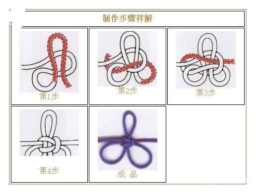 玉坠挂绳编织方法图片