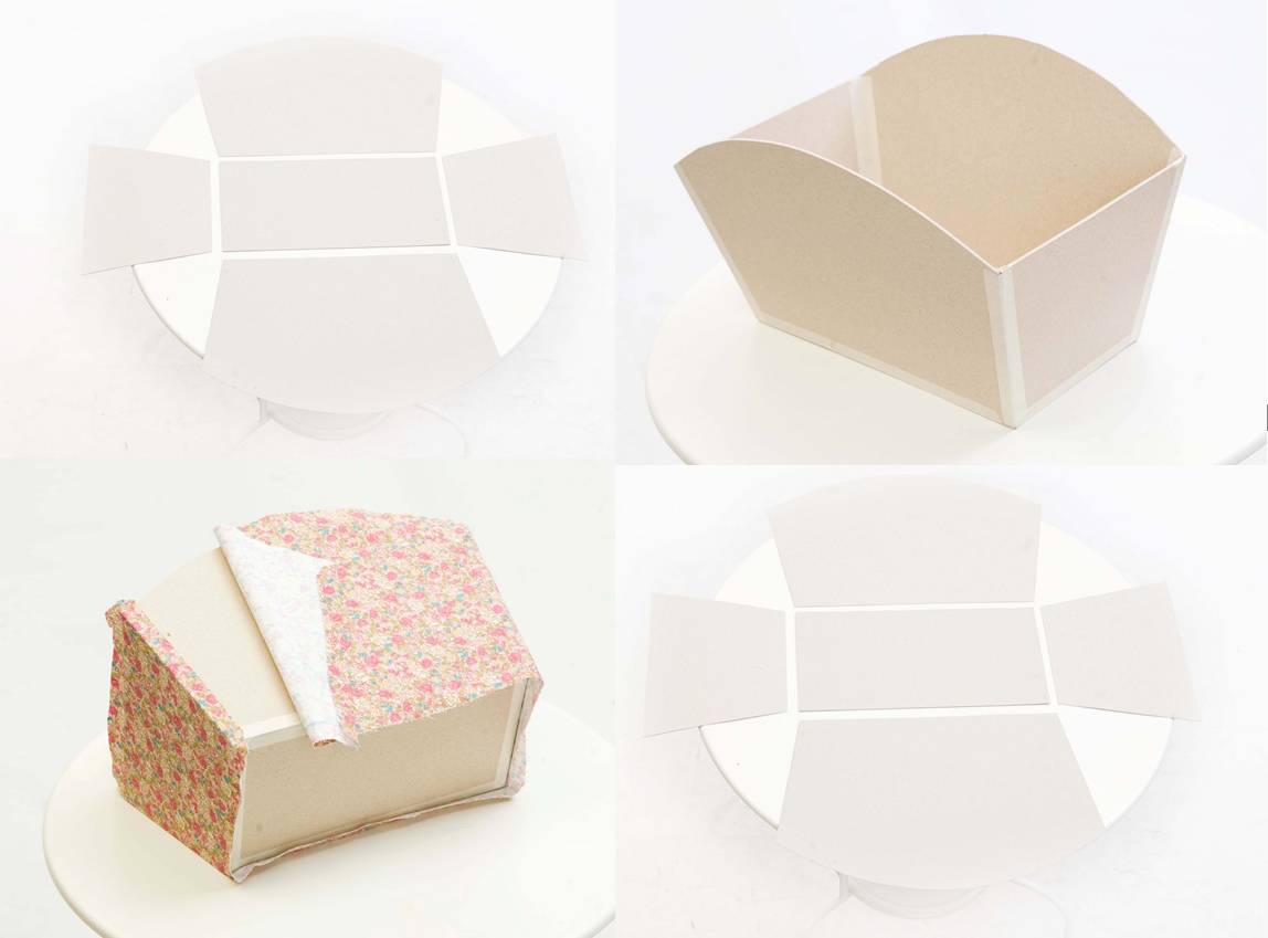梦的道具箱——法式布艺纸盒