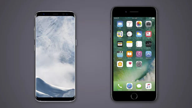 规格参数对比 三星galaxy S8 Vs Iphone 7plus