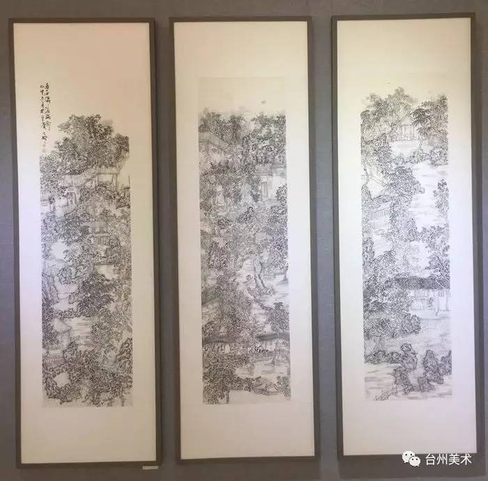 展讯台州市美术新人作品展览