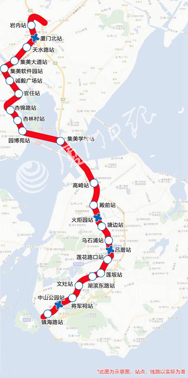 厦门轨道交通7号线图片