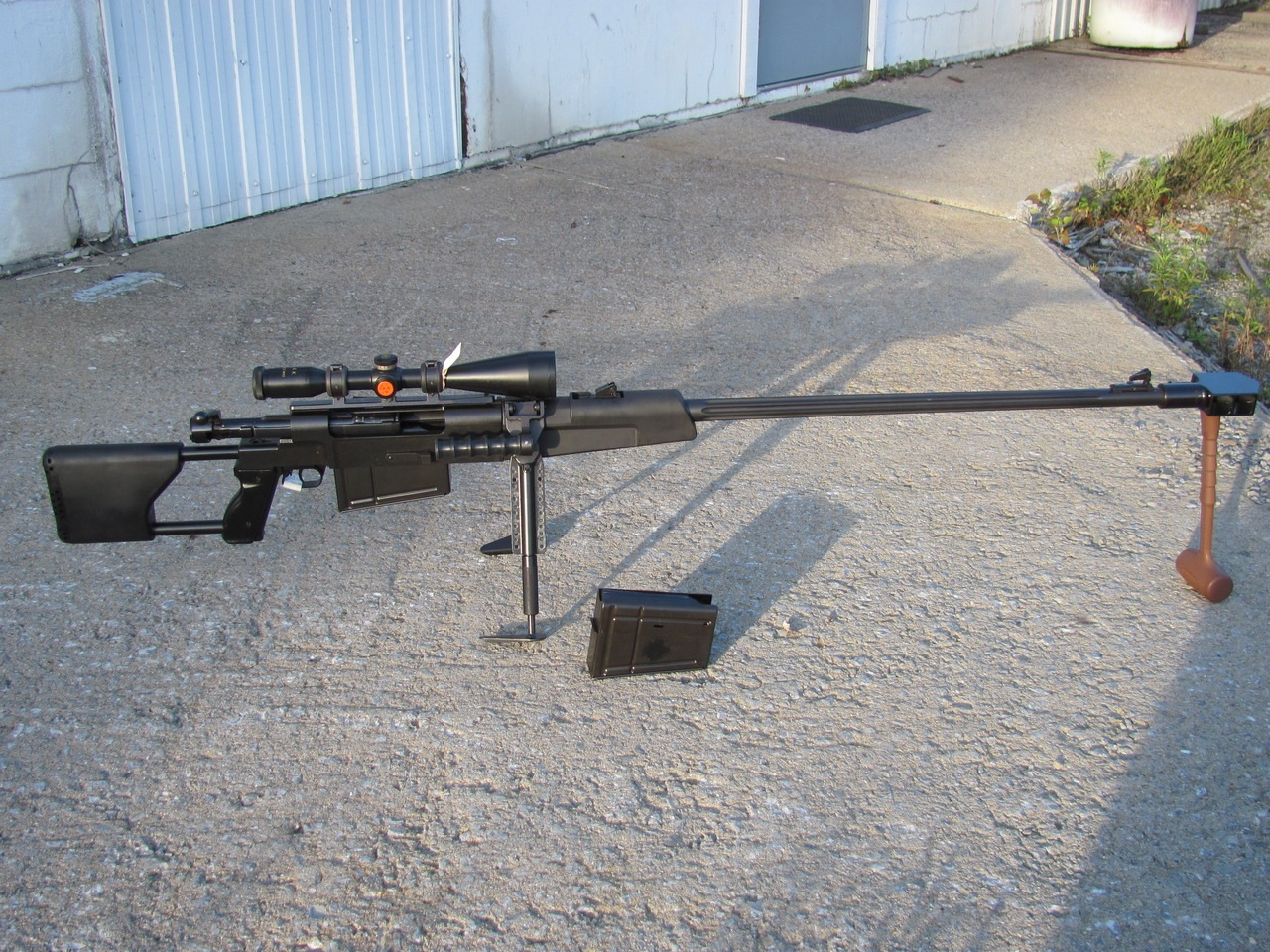 小国也产大狙黑箭反器材步枪源自毛瑟