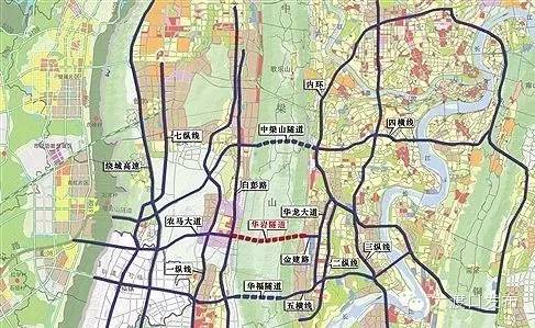 重庆快速路二纵线图片