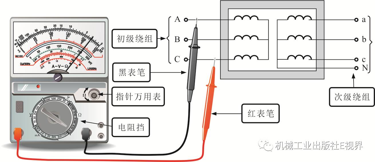 变压器调档位示意图图片