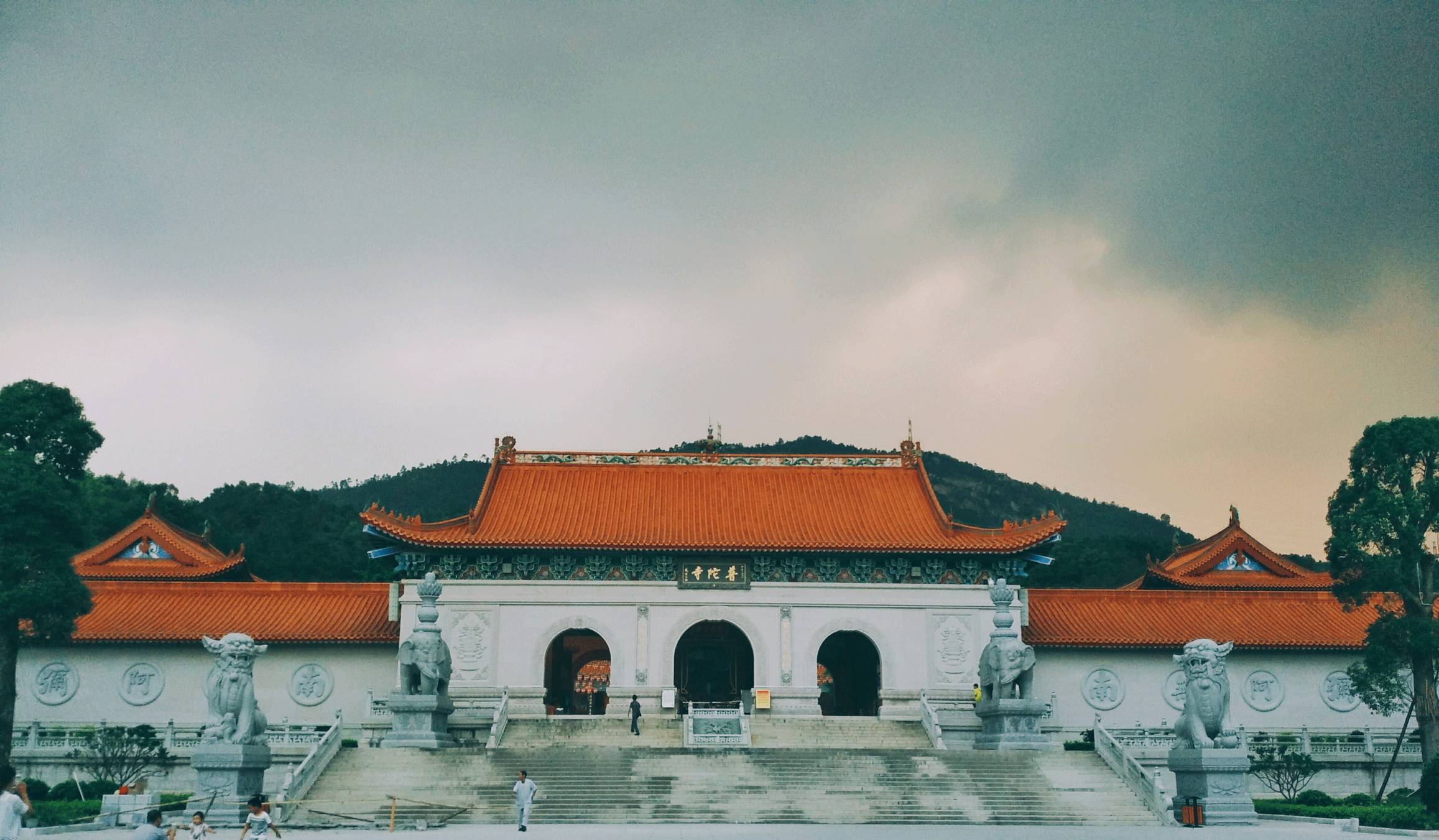 珠海凤凰山风景区入口图片