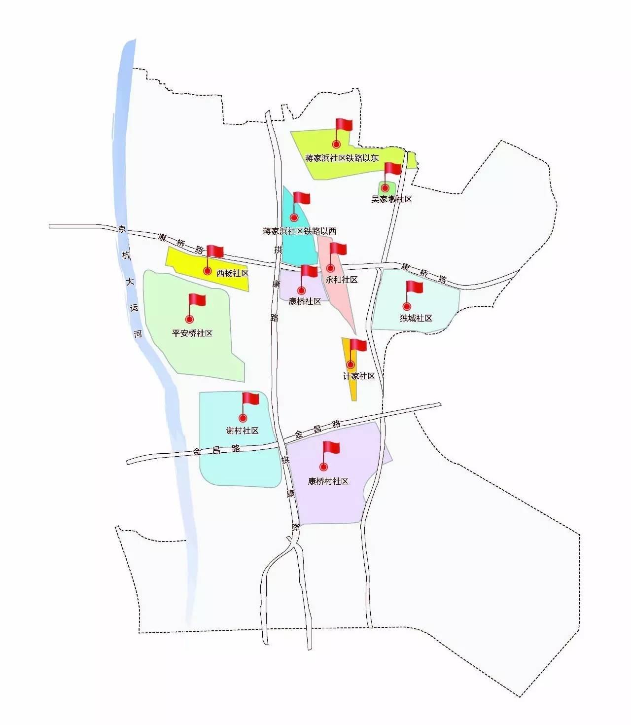 康桥镇行政区划图图片