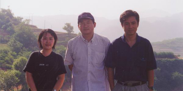 2002年夏在仇池山(刘聪,罗新,王抒)