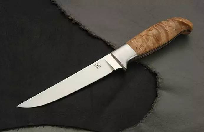 老刀匠鲍勃·卢姆的成名刀具作品赏鉴:固定刀片 匕首