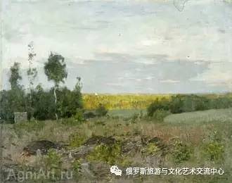 艺术俄罗斯风景画家列维坦的作品