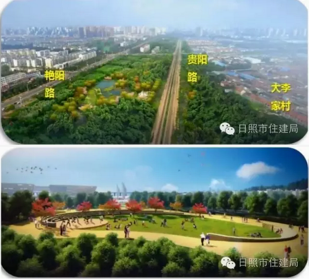 日照史上最大规模公园开工将打造城市绿肺