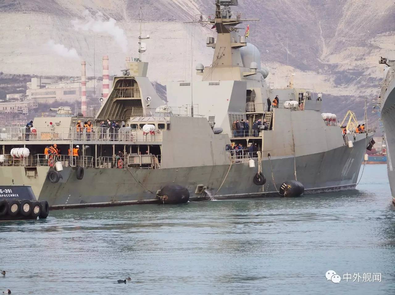 今日舰图准备交付越南海军的新11661e型猎豹级轻护卫舰